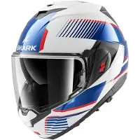 Shark Oxo Sikter Klapphelm unisex Thermoplast weiß, XL