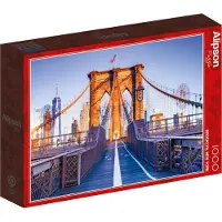 Alipson Puzzle Brooklynský most, New York 1000 dílků