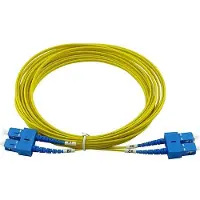 BlueOptics Duplex LWL Patchkabel SC-UPC/SC-UPC Singlemode 0.5 Meter
