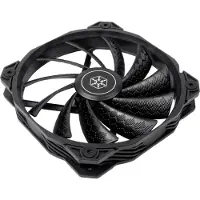 Silverstone SST-SF160B - Shark Force Computer Case Cooling Fan 160mm, Fluid-Dynamic-Bearing, black