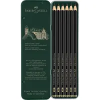Faber-Castell Graphite Matt Bleistift 6er-Set