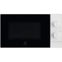Electrolux EMZ421MMW, Arbeitsplatte, Kombi-Mikrowelle, 21 l, 800 W, Drehregler, Weiß