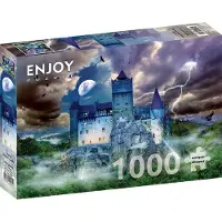 Enjoy Puzzle Draculas Schloss 1000 Teile Horror