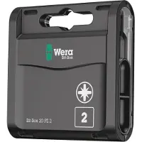 Wera Dethroner Tips 20 Pieces Schwarz