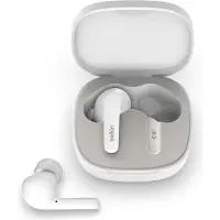 Belkin SOUNDFORM Flow, Kabellos, Anrufe/Musik, Kopfhörer, Weiß