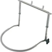 K&M 16410 Mundharmonika-Halter nickelfarbig