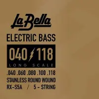 La Bella Bass RX-S5A St. Steel 040/118
