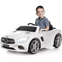 Jamara Ride-on Mercedes-Benz SL 400 weiß 3+