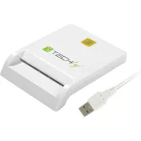 IC Intracom Techly I-CARD CAM-USB2TY, USB 2.0, 1 m, Weiß
