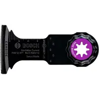 Bosch ZUBEHÖR 2609256F11 - Zubehör für Multitool PAII 52 APT: Multimax Carbide Curved-tec: DIY
