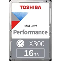 Toshiba N300 NAS - Festplatte - 16 TB - intern - 3.5" (8.9 cm) - SATA 6Gb/s - 7200 rpm - Puffer: 512 MB