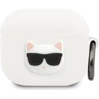 Karl Lagerfeld Choupette 3D - Etui Apple Airpods 3 (biay)