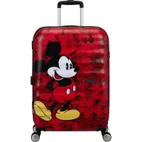 American Tourister Wavebreaker Disney Spinner 67/24 TSA mickey comics red