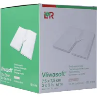 Lohmann & Rauscher GmbH & Co. KG Vliwasoft Schlitzkompressen 7,5x7,5 cm s 50X2 St