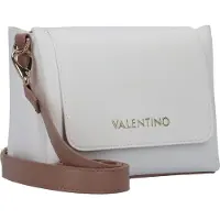 Valentino Damen Crossbody Bag/ Schultertasche/ Umhängetasche ALEXIA Weiß Gold Kunstleder-