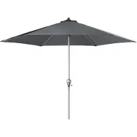 Doppler , Sonnenschirm / Mittelmastschirm "Active Auto Tilt 320", anthrazit, Ø 320 cm