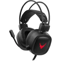 Varr VH6020B, Kabelgebunden, Gaming, 20 - 20000 Hz, Kopfhörer, Schwarz, Rot