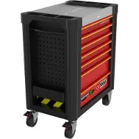 Ks Tools PERFORMANCEplus Werkstattwagen e10 mit 164 isolierten Werkzeugen für Hybrid- und Elektrofahrzeuge ( 117.6155 )