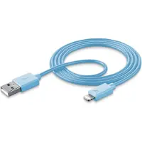 Cellularline Stylecolor Cable 100cm - Lightning, 1 m, Lightning, USB A, Blau, 52 g, 2000 mm