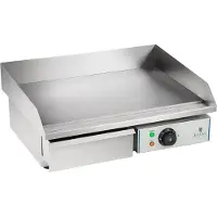 Royal Catering Elektrogrill mit hohem Rand, 55 cm breit