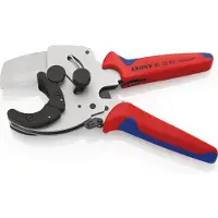 Knipex Rohrschneider für Verbundrohre 210 mm verzinkt mit Mehrkomponenten-Hüllen - 902540
