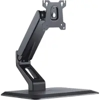 Techly Schreibtischhalterung für 1 Touchscreen 17-32Zoll 43-81cm schwarz