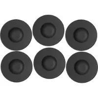Villeroy & Boch Pastateller "Pastateller Manufacture Rock ø 28.0 cm 6er Set schwarz"