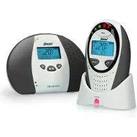 Alecto DBX-88 LIMITED - DECT Babyphone mit Full ECO-Modus und Display, weiß/anthrazit