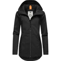 Ragwear Outdoorjacke "Zuzka" mit Kapuze stylische Übergangsjacke mit großer Kapuze
