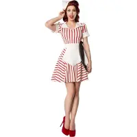 Mask Paradise Retro Kellnerin: Diner Waitress