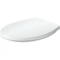 Duravit WC-Sitz oval m Abs, abn., 45,2cm, Uni, Scha. ES, we.