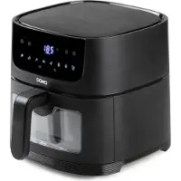 Domo Heißluftfritteuse DO542FR Schwarz 1350 W 4 L