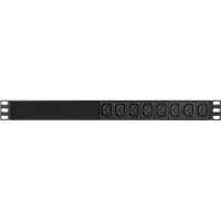Aten 1U Basis-PDU mit Überspannungsschutz, Standard, 1U, Aluminium, Schwarz, 18 AC-Ausgänge, C13-Koppler