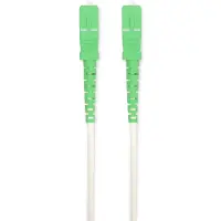 Nedis Glasfaser-Netzwerkkabel - SMF (Single Mode Phase) - SC/APC - SC/APC - 100 Gbps - 6.00 m - Weiss - Kartonverpackung