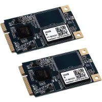 PC Engines 2x 16 GB mSATA SSD Modul, MLC Flash, für APU Boards
