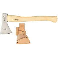 Neo Tools Bushcraft Axt 400 g mit Lederetui
