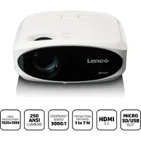 Lenco Lpj-900wh Projektor