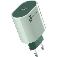 Cellularline USB Charger #Stylecolor - Universal, Drinnen, AC, Grün