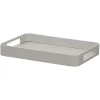 Cane-Line Tablett Club Aluminium sand beige, Designer Design-Team, 48x5x35 cm