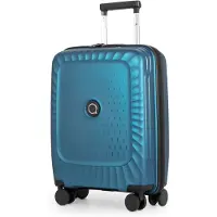 Hauptstadtkoffer Kotti - Kabinenkoffer 55x40x20 cm Trolley 4 Rollen, leichtes Handgepäck, Koffer Flugreise Gepäck 10-12 kg, robuste PP-Hartschale, TSA,Royalblau