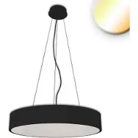 ISOLED LED Hängeleuchte, DN1000, schwarz, 160W, ColorSwitch 3000/3500/4000K, dimmbar