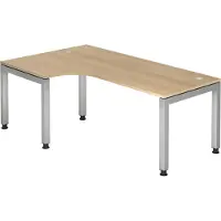 Hjh OFFICE PRO JAVA 82 S - 200 x 120 Eiche höhenverstellbar