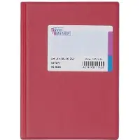 König & Ebhardt Geschäftsbuch Kariert Rot