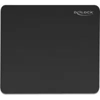 DeLOCK Mauspad schwarz 450 x 400 mm "Glas"-Beschichtung