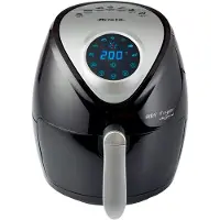 Ariete 4616/00 Einzelgerät 3,5 l Freistehend 1300 W Heißluftfritteuse Schwarz, Silber