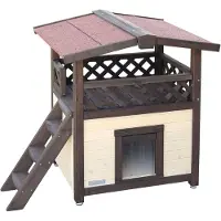Kerbl Katzenhaus 4-Seasons Deluxe 88x57x77 cm