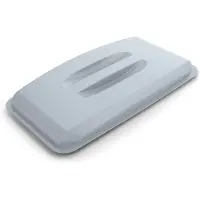 Durable Deckel für DURABIN 60L rechteckig, 1800497050 grau