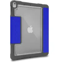 STM Dux Plus Duo Apple iPad 10.2 (2019) Flip Case Blau