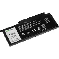Green Cell Laptop Battery for Dell Inspiron 15 7537 17 7737 7746 - 14.4V - 3800mAh