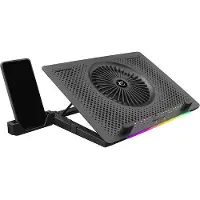 White Shark Cooling stand for laptop Ice Master, up to 15.6 ", 5 fans, RGB lighting